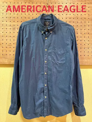 AMERICAN EAGLE 다크 블루 셔츠