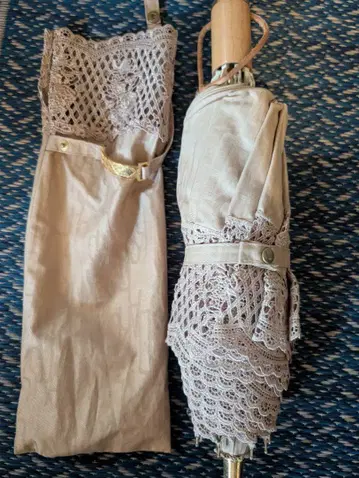 DAKS 레이스 디자인 양산 접이식 우산