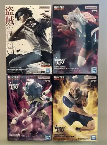 HUNTERXHUNTER 피규어 4종 세트
