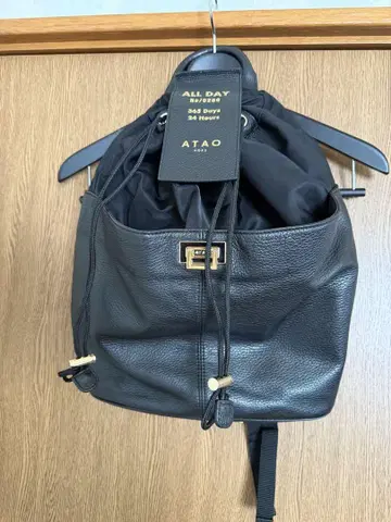 ATAO 블랙 럭색/백팩