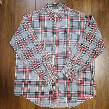L.L.Bean 체크 무늬 긴팔 셔츠