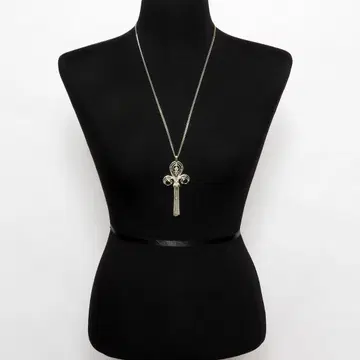 빈티지 SARAH COVENTRY 플뢰르 드 리스 디자인 목걸이