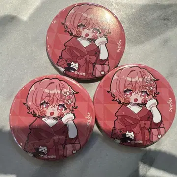 대요괴 로손 nqrse 캔뱃지 3개 세트 나루세