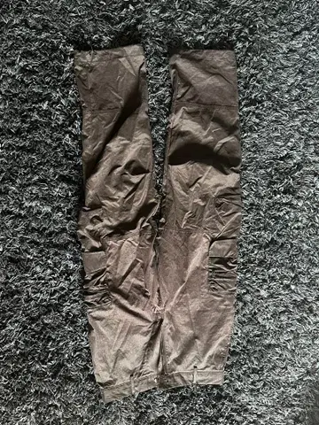 ZARA 다크 브라운 카고 팬츠 EUR 48
