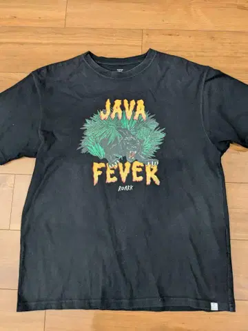 ROARK JAVA FEVER 티셔츠 USM 블랙