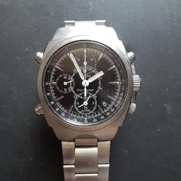 C-60 SEIKO 알람 크로노그래프 손목시계 작동품입니다
