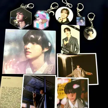 &TEAM EJ 위주 키링 캔뱃지 세트 오월비 Firsthowling