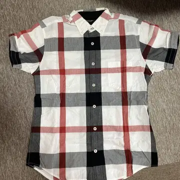 BLACK LABEL CRESTBRIDGE 반팔 체크 셔츠