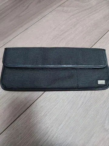 던힐 dunhill 파우치 캔버스 가죽 소품함 멀티 케이스
