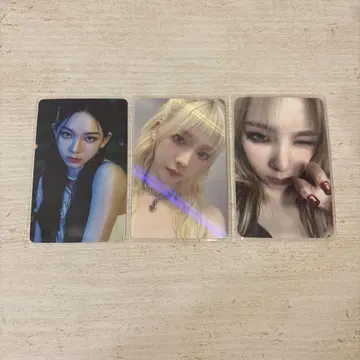 aespa 카리나 트레이딩 카드 묶음 판매 세트