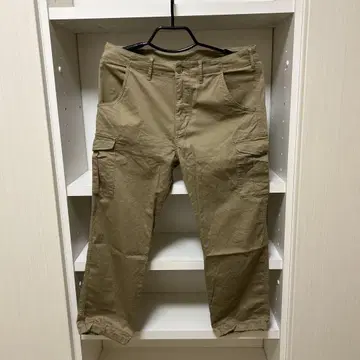 [ 미사용품 ] ALPHA INDUSTRIES 카고 팬츠 베이지