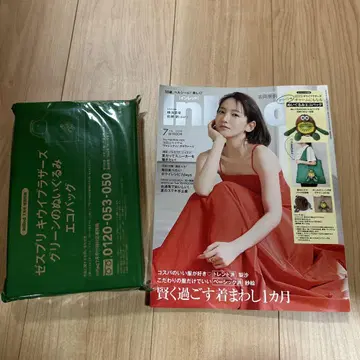 InRed 부록 제스프리 키위 브라더스 봉제 인형 에코백
