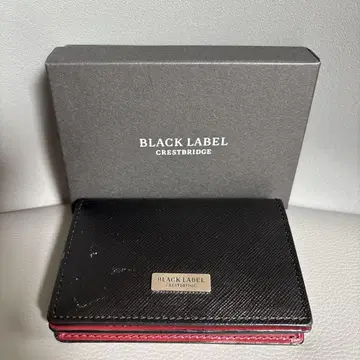 BLACK LABEL CRESTBRIDGE 명함지갑