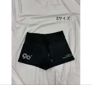 90 90 로고 블랙 숏팬츠 S 사이즈