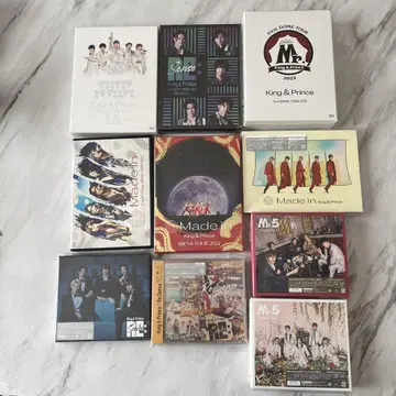 King & Prince 앨범 초회 한정판 라이브 Blu-ray 10세트