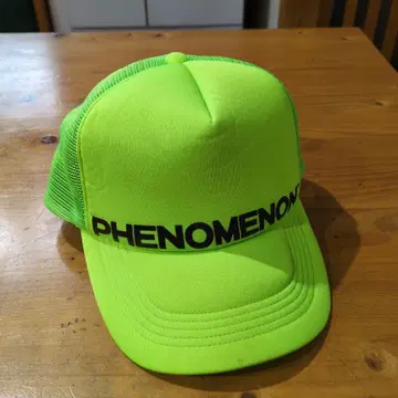 PHENOMENON 형광 그린 메쉬 캡