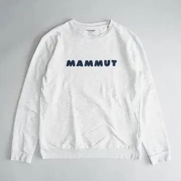 MAMMUT 마무트 로고 맨투맨 asia L