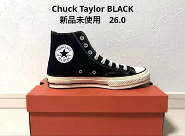 컨버스 척 테일러 블랙 26.0