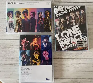 SixTONES LIVE DVD Blu-ray 묶음 판매