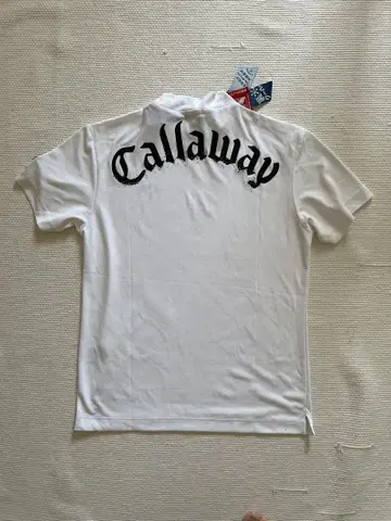 캘러웨이 골프 셔츠 L 화이트