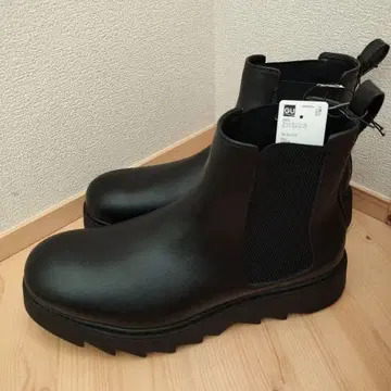 GU 블랙 사이드 고어 부츠