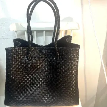 파사르 백 메 케어 라 메르카도 백 카스타네 바스켓 빅 LL 블랙