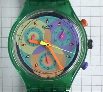 [ 가동 ] SWATCH 스와치 SCL102 크로노