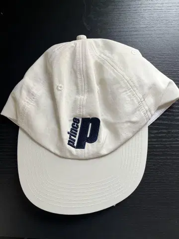 prince 화이트 캡 ONE SIZE
