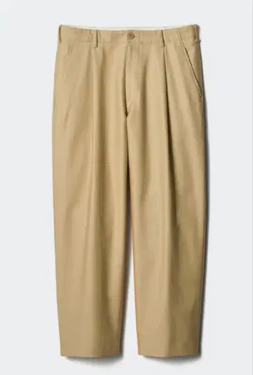 UNIQLO JWA 턱 와이드 팬츠