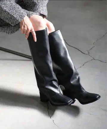 select MOCA 레이어드 롱 부츠 23.0~23.5cm