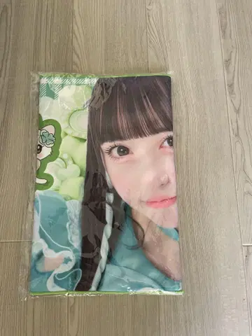캐릭터 타월 손수건 그린 컬러