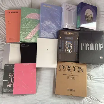 BTS MEMORIES 매직샵 DVD 앨범 dicon 태태