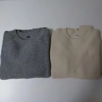 UNIQLO 니트 스웨터 2개 세트 S 사이즈