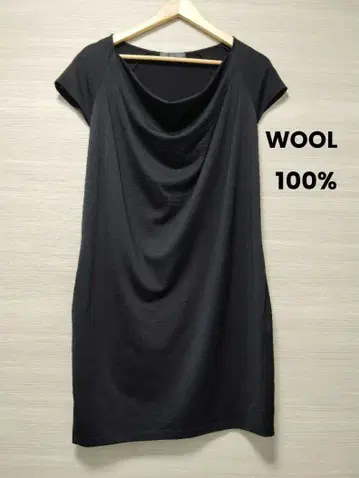 UNTITLED 언타이틀 울 100% 원피스 월드 일본제