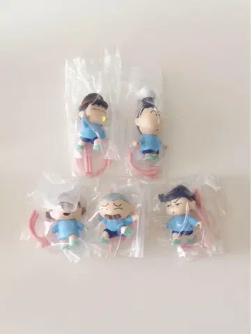 짱구는 못말려(크레용 신짱) 스크런치 놀이 전 5종 컴플리트 세트