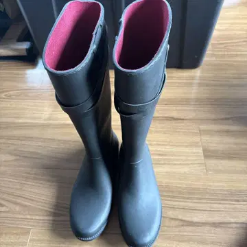 타미힐피거 레인부츠