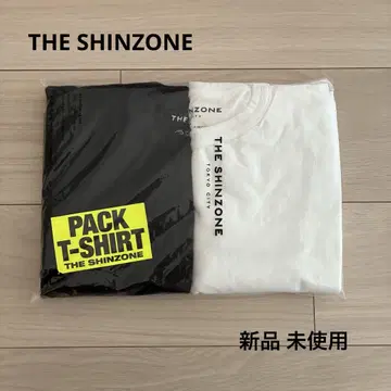 Shinzone 신조네 팩 T셔츠 코튼 2장 세트 멀티
