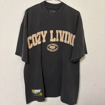 COZY LIVING 티셔츠 다크 그레이