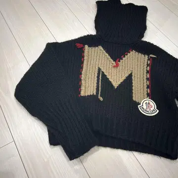 MONCLER 터틀넥 스웨터 블랙