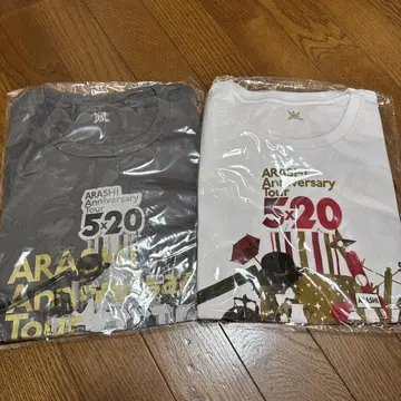 아라시 5x20 셔츠 2장 세트