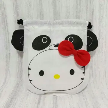헬로키티 HELLO KITTY 도쿄 우에노 팬더 복조리 한정판