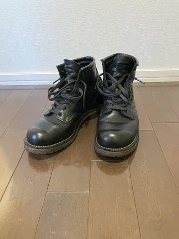 RED WING SHOES 블랙 레이스업 부츠 5