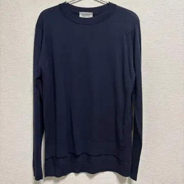 JOHN SMEDLEY 네이비 긴팔 니트 S
