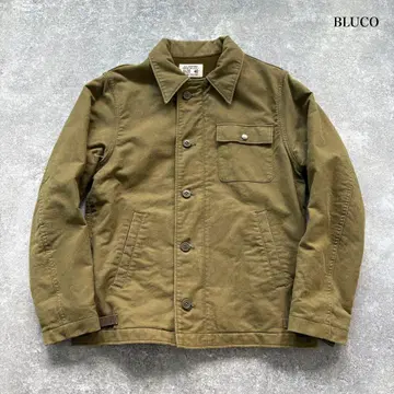 [ BLUCO ] 부루코 안클라우드 N-1 덱 자켓 밀리터리 40