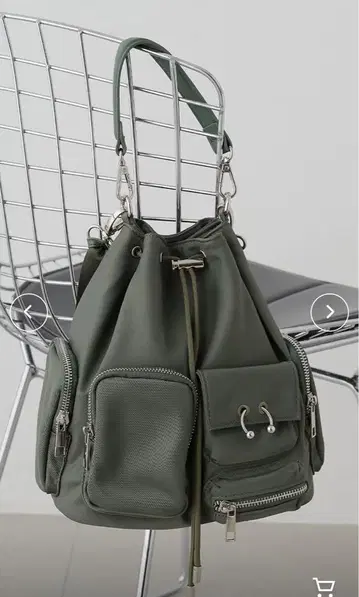 바디 피어싱 부착 아웃 포켓 복조리 백