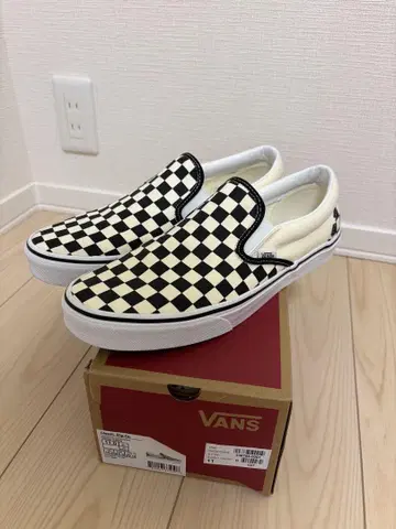 VANS 클래식 슬립온 체커 29.0cm
