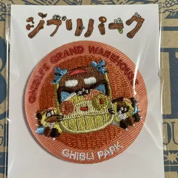 지브리 파크 지브리 대창고 고양이 버스룸 자수 디자인 핀 배지