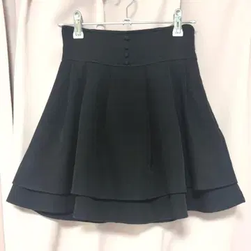 [ 새상품급 ] evelyn 에블린 더블 플레어 SK 스커트