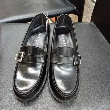 HARUTA 버클 블랙 로퍼 미사용 새상품 23.0cm 4600
