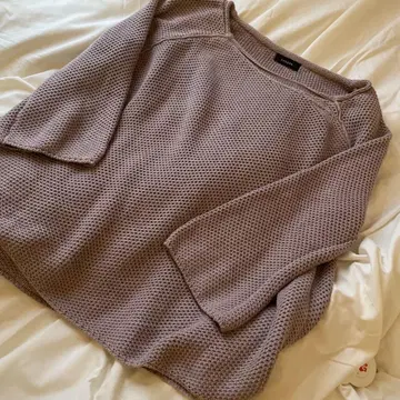 아뉴앙스 코튼 니트 아뉴앙스 핑크